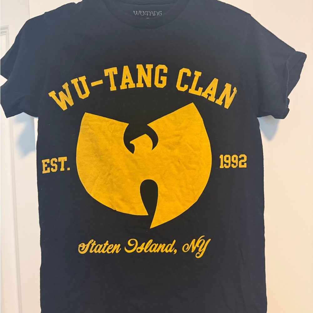 Wu-Tang Clan Black and Yellow T-Shirt